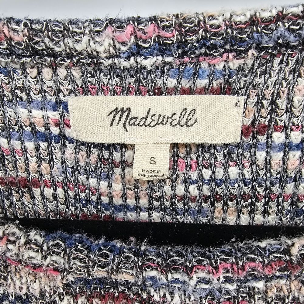 Madewell Multicolor Knit Sweater Croquette, Cabincore, Cottagecore, 100163